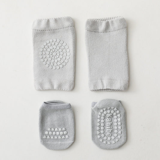 Bundle - Anti-Slip Socks + Knee Protection Pads